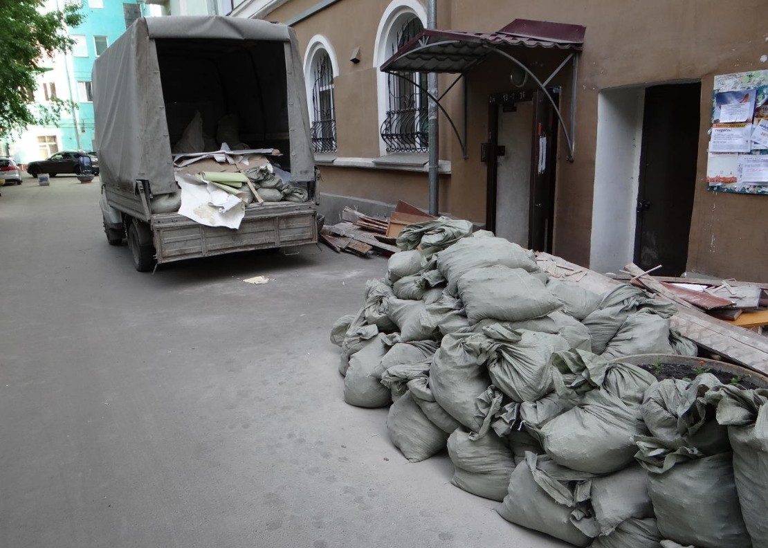 Вывоз строительного мусора Утилизация строительного мусора